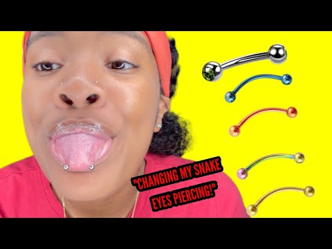 key points about snake eyes piercing